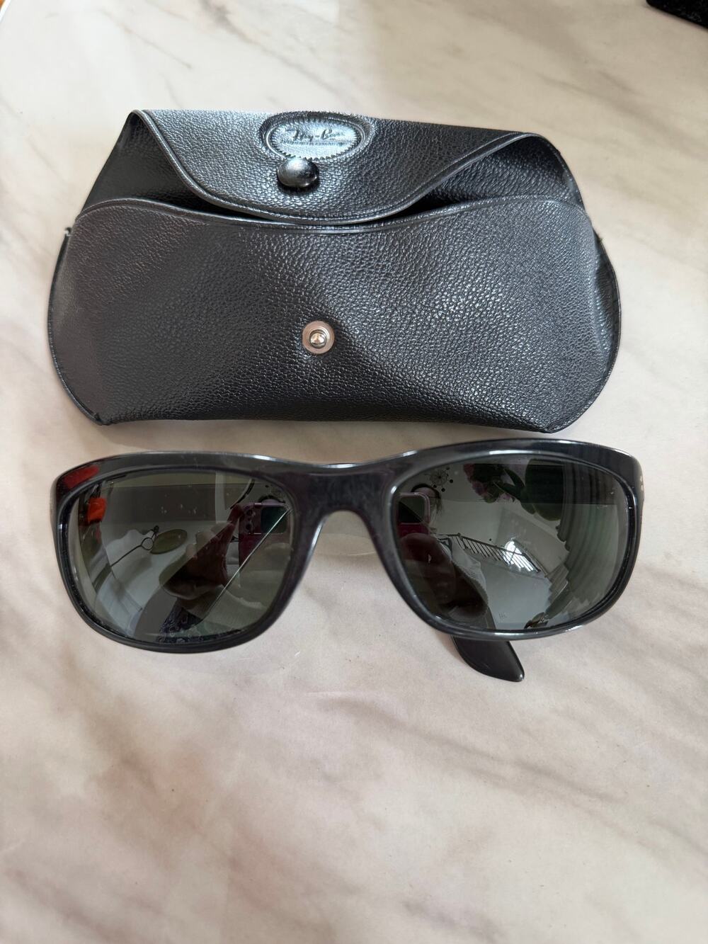 Vintage Ray-Ban Balorama Black Sunglasses (Clint Eastwood, Dirty Harry)